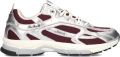 MERCER AMSTERDAM Lage Sneakers Dames The Re-run Pine Leatherlook Zilver - Zilver