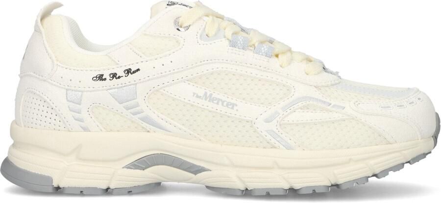 MERCER AMSTERDAM Lage Sneakers Dames The Re-run Vintage Maat: 42 Materiaal: Suède Kleur: Beige