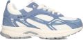 MERCER AMSTERDAM Lage Sneakers Dames The Re-run Vintage Textiel Blauw - Blauw