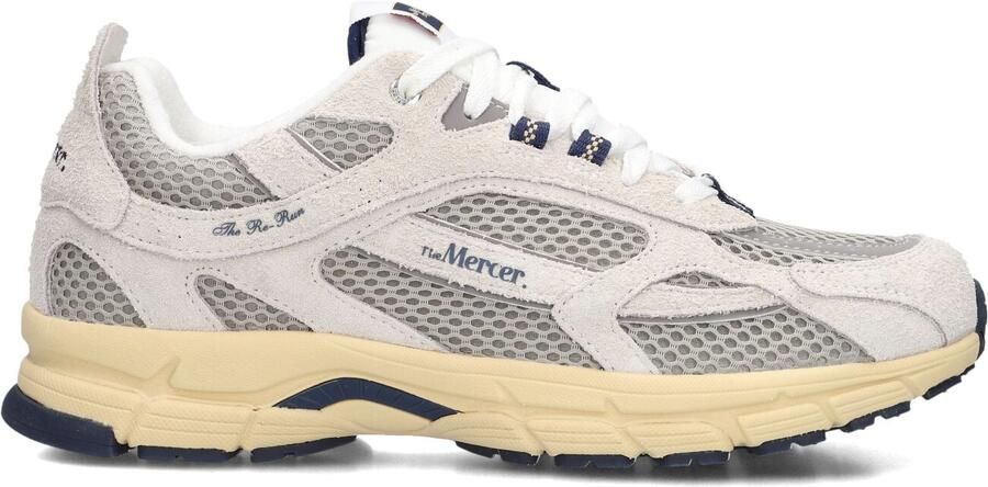 MERCER AMSTERDAM Lage Sneakers The Re-run Americana H Suède Gebroken wit