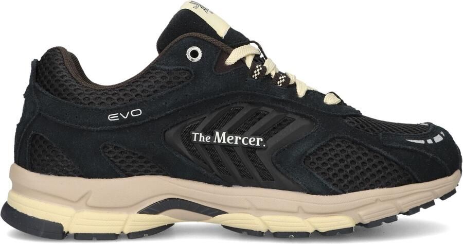 MERCER AMSTERDAM Lage Sneakers Heren The Re-run Evo Suède Zwart - Foto 2