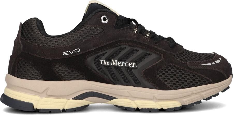 MERCER AMSTERDAM Lage Sneakers Heren The Re-run Evo Suède Bruin