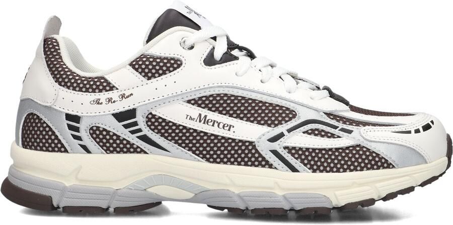 MERCER AMSTERDAM Lage Sneakers Heren The Re-run Leer Wit