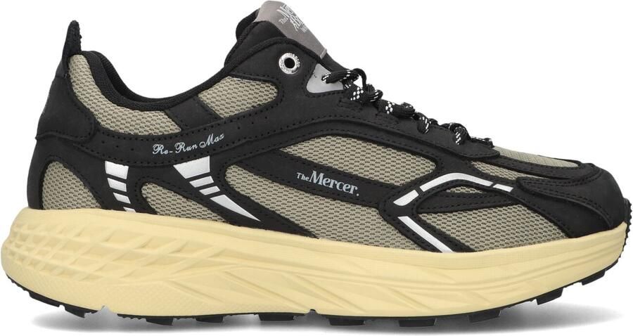 MERCER AMSTERDAM Lage Sneakers Heren The Re-run Max Leatherlook Zwart - Foto 2