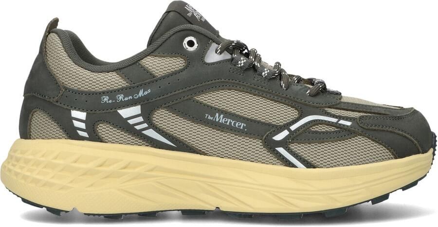 MERCER AMSTERDAM Lage Sneakers Heren The Re-run Max Mesh Groen