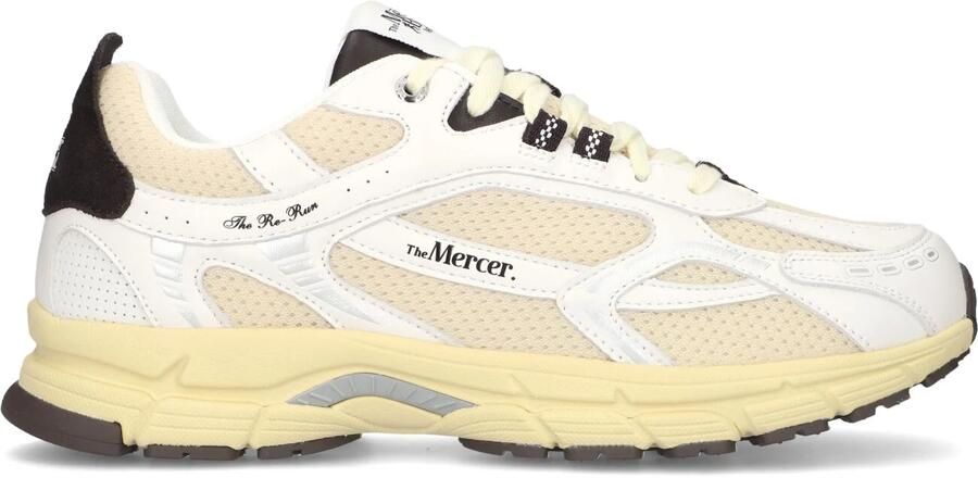 MERCER AMSTERDAM Lage Sneakers Heren The Re-run Vintage M Maat: 44 Materiaal: Leer Kleur: Wit