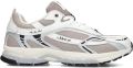 MERCER AMSTERDAM Lage Sneakers Heren The Re-run White Silver M Leatherlook Wit - Wit