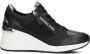MICHAEL KORS Lage Sneakers Dames Darby Wedge Trainer Maat: 39 Materiaal: Leer Kleur: Zwart - Thumbnail 3