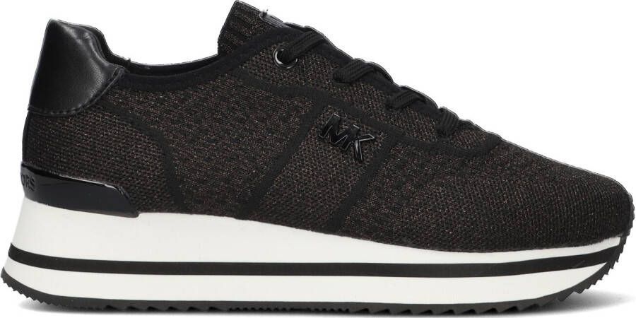 MICHAEL KORS Lage Sneakers Dames Monique Knit Trainer Maat: 38 Materiaal: Textiel Kleur: Zwart