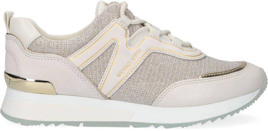 MICHAEL KORS Lage Sneakers Dames Pippin Trainer Maat: 37 Kleur: Beige