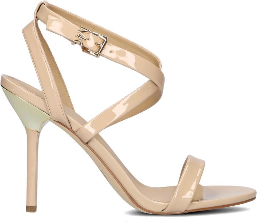 MICHAEL KORS Sandalen Dames Asha Maat: 35 Materiaal: Lak Kleur: Beige - Foto 3