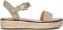 MICHAEL KORS Sandalen Dames Richie Espadrille Maat: 41 Materiaal: Leer Kleur: Goud - Thumbnail 3