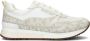 Michael Kors Zapatillas Allie Stride Trainer con Logos Beige - Thumbnail 3