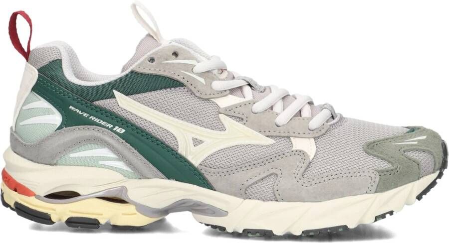 MIZUNO Lage Sneakers Dames Wave Rider 10 Premium Dames Maat: 40 Materiaal: Textiel Kleur: Groen