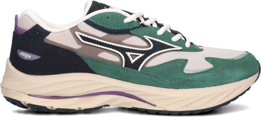 MIZUNO Lage Sneakers Heren Wave Rider B Maat: 40 Materiaal: Suède