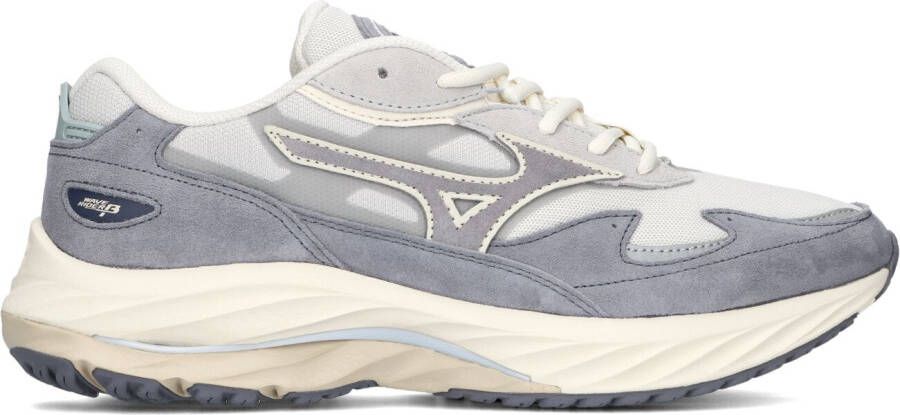 MIZUNO Lage Sneakers Dames Wave Rider Beta Maat: 45 Materiaal: Suède Kleur: Blauw