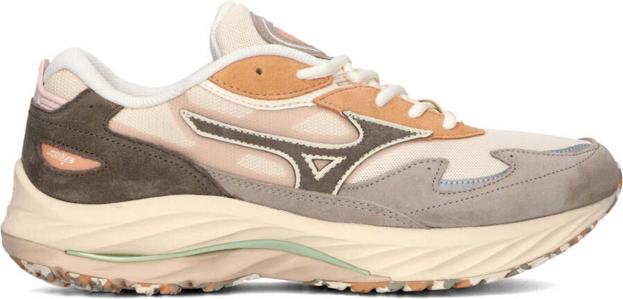MIZUNO Lage Sneakers Dames Wave Rider Beta Maat: 41 Materiaal: Suède Kleur: Grijs