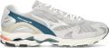 MIZUNO Lage Sneakers Heren Wave Rider 10 Premium Suède Grijs - Grijs