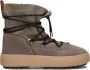 Moon Boot Enkellaarsjes Heren Outdoor Snowboots Herenschoenen Nylon 24400300 Beige combi - Thumbnail 3