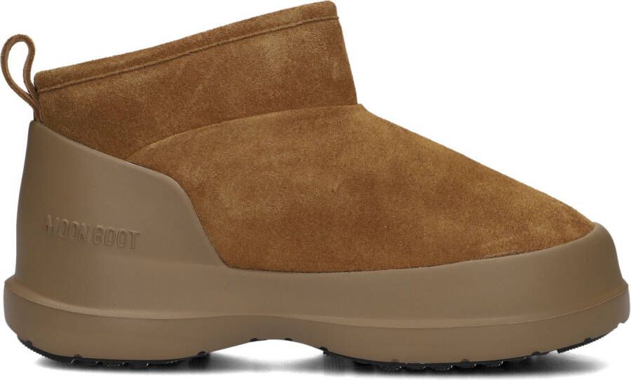MOON BOOT Enkelboots Dames Mb Luna Low Boot Suede Maat: 43 Materiaal: Suède Kleur: Cognac - Foto 6