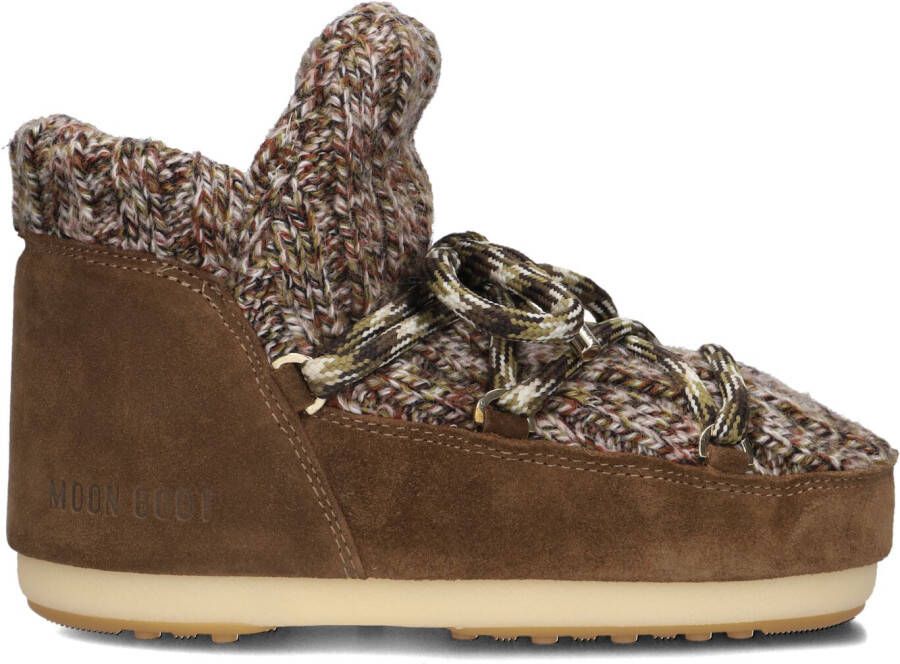 Moon Boot Enkellaarsjes Dames Outdoor Snowboots Damesschoenen Nylon 14601000 Bruin combi - Foto 2