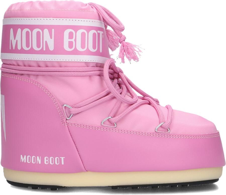MOON BOOT Snowboots Dames Icon Low Nylon Maat: 36 38 Materiaal: Rubber Kleur: Roze - Foto 6