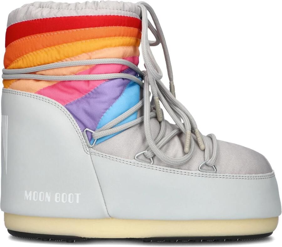 MOON BOOT Snowboots Dames Icon Low Rainbow Maat: 36 38 Materiaal: Textiel - Foto 6