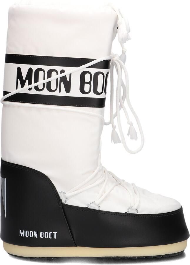 MOON BOOT Snowboots Dames Nylon Veter Snowboot 35 38 Nylon Wit - Foto 8