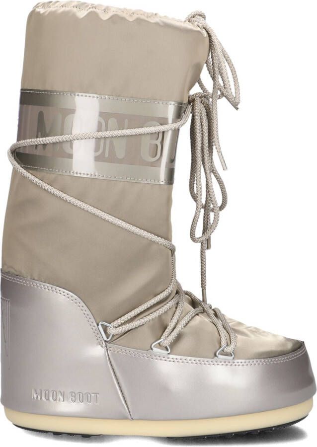 MOON BOOT Snowboots Dames Icon Glance Maat: 42 44 Materiaal: Textiel Kleur: Zilver