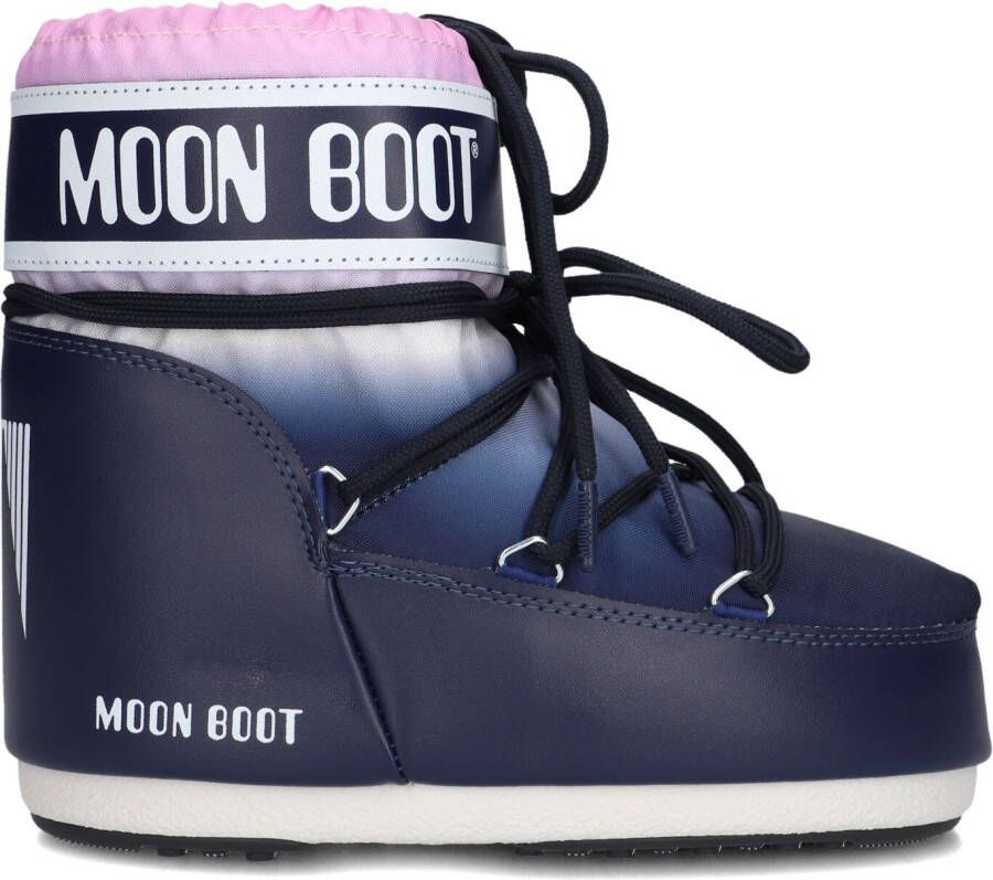 MOON BOOT Snowboots Dames Icon Low Moonrise Maat: 39 41 Materiaal: Textiel Kleur: Blauw - Foto 2