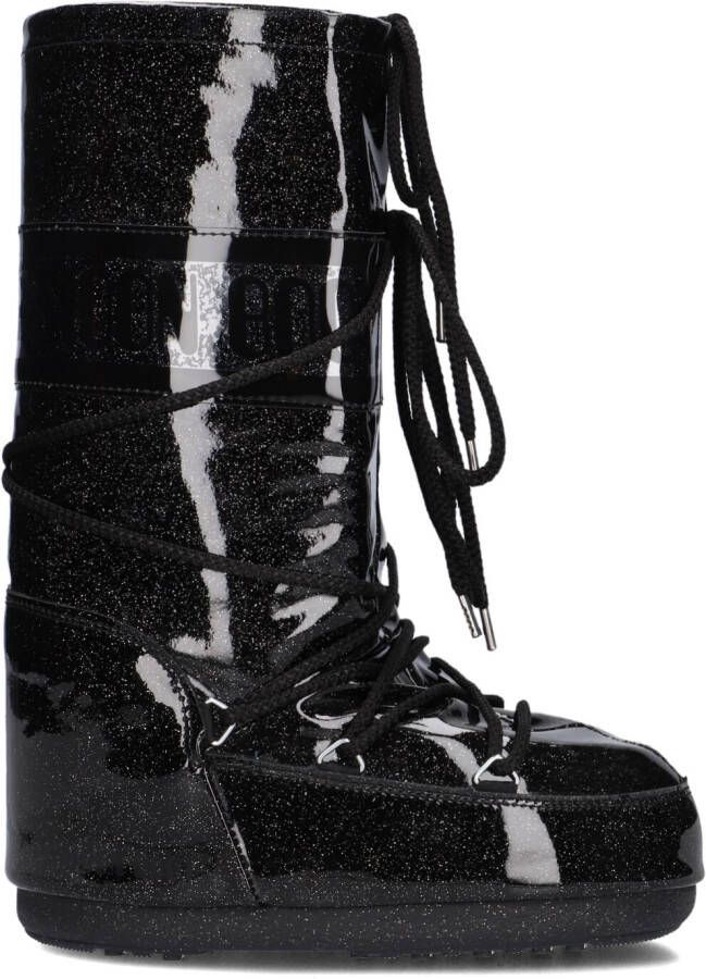 MOON BOOT Snowboots Dames Mb Icon Glitter Maat: 35 38 Materiaal: Textiel Kleur: Zwart