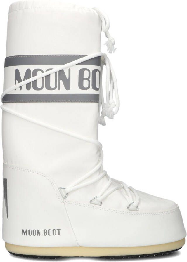 MOON BOOT Snowboots Dames Mb Icon Nylon Maat: 39 Materiaal: Textiel Kleur: Wit
