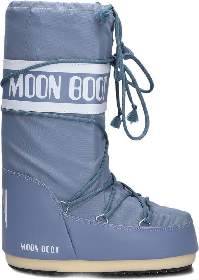 MOON BOOT Snowboots Dames Nylon Veter Snowboot Maat: 39 41 Materiaal: Nylon Kleur: Grijs - Foto 4