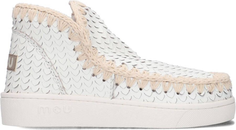 MOU Boots Dames Eskimo Sneaker Maat: 40 Materiaal: Leer Kleur: Wit - Foto 5