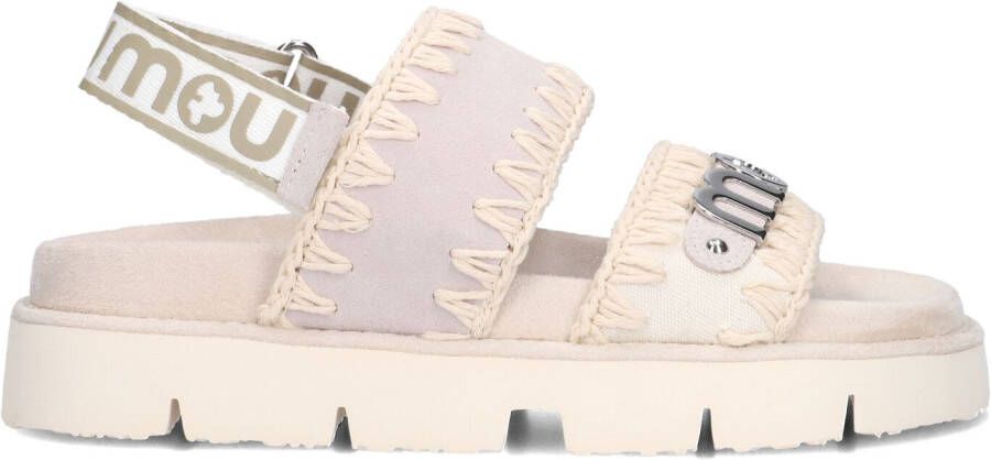 MOU Dames Bio Sandal Maat: 40 Materiaal: Suède Kleur: Grijs - Foto 4