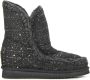 MOU Enkellaarsjes Dames Inner Wedge Tweed Maat: 39 Materiaal: Textiel Kleur: Zwart - Thumbnail 3