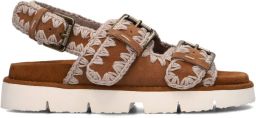 Mou Flat Sandals MIINTO 3a4490a96cba4e84ae93 Beige Dames