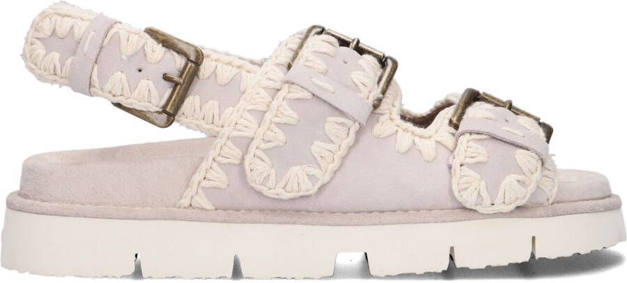 MOU Dames New Bio 02 Maat: 39 Materiaal: Suède Kleur: Taupe