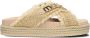 MOU Teenslippers Dames Criss-cross Maat: 38 Materiaal: Raffia Kleur: Beige - Thumbnail 4