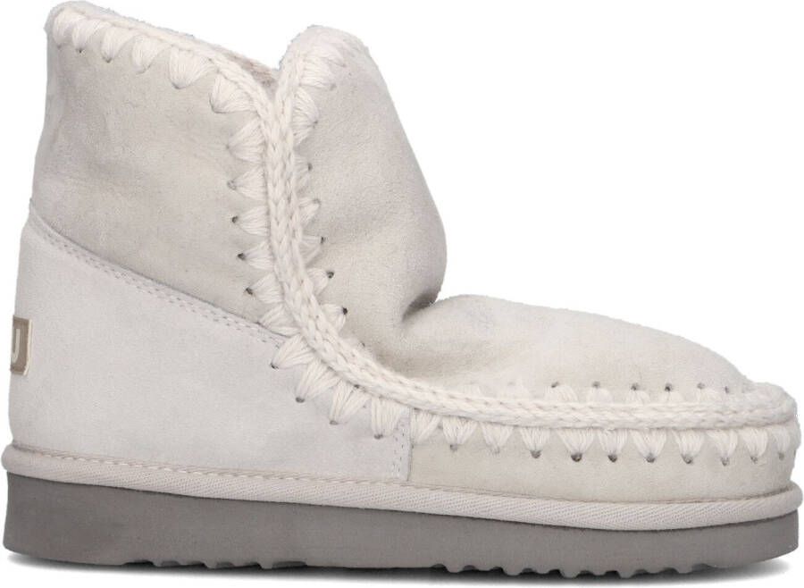 MOU Vachtlaarzen Dames Eskimo 18 Glitter Logo Maat: 37 Materiaal: Suède Kleur: Zilver - Foto 5