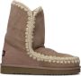 MOU Vachtlaarzen Dames Eskimo Boot Maat: 36 Materiaal: Suède Kleur: Bruin - Thumbnail 3