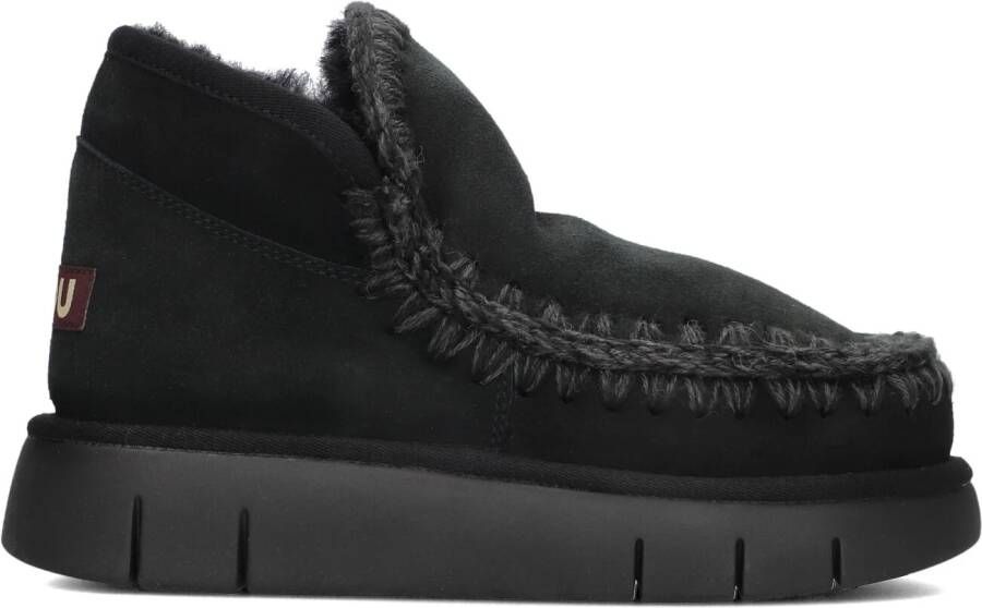 MOU Vachtlaarzen Dames Eskimo Bounce Sneaker Maat: 40 Materiaal: Suède Kleur: Zwart - Foto 11
