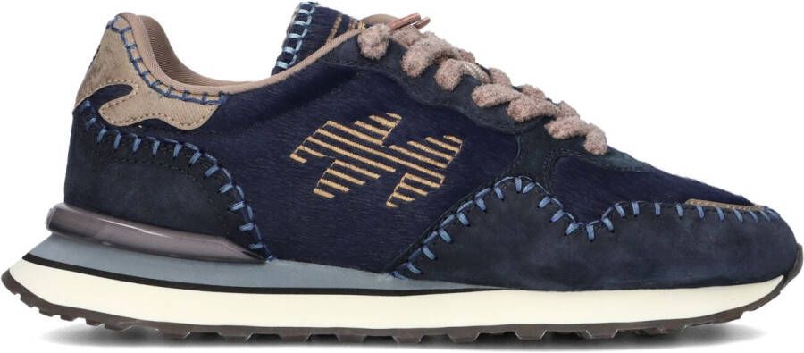 MRP Lage Sneakers Dames Amsterdam 06uphs Maat: 37 Materiaal: Suède Kleur: Blauw - Foto 4