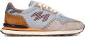 MRP Lage Sneakers Dames Amsterdam 06uphs Ponyhair Blauw - Blauw
