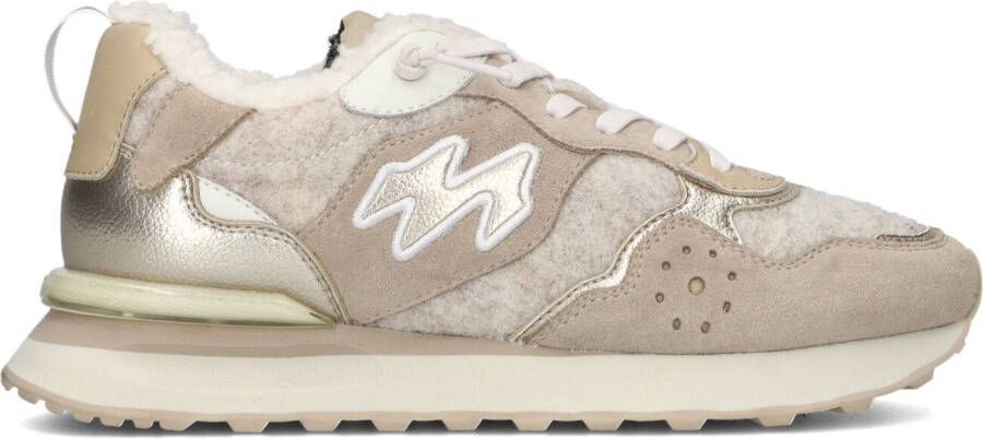 MRP Lage Sneakers Dames Amsterdam 47 Maat: 42 Materiaal: Suède Kleur: Beige