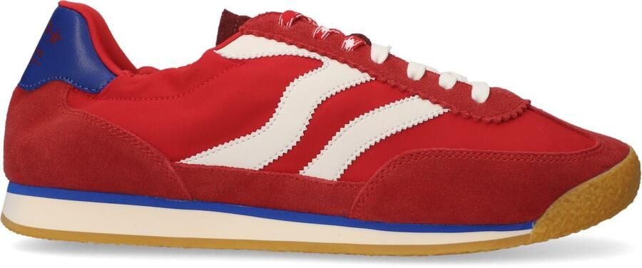 MRP Lage Sneakers Dames Pure Maat: 41 Materiaal: Textiel Kleur: Rood - Foto 4