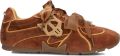 NAKED WOLFE Lage Sneakers Dames Adored Suède Bruin - Bruin