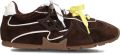 NAKED WOLFE Lage Sneakers Dames Adored Suède Bruin - Bruin