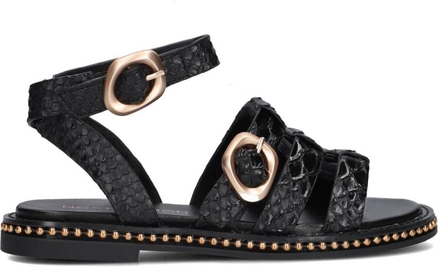NOA HARMON Sandalen Dames 9737 Maat: 36 Materiaal: Leatherlook Kleur: Zwart - Foto 3
