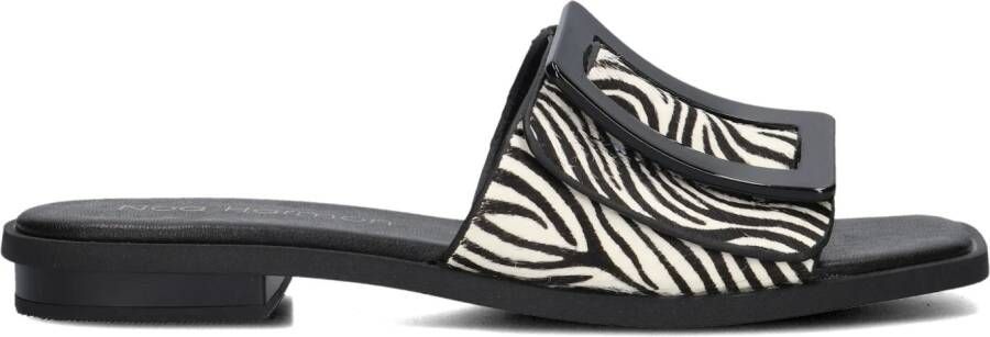 NOA HARMON Slippers Dames 8972 Maat: 37 Materiaal: Leer Kleur: Wit - Foto 3